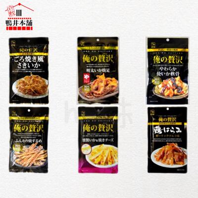 日本俺的鱿鱼干小吃下酒菜零食