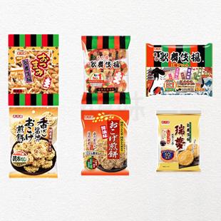 日本直邮天乃屋歌舞技扬小小酥米果烤酱油米饼休闲解馋健康零食