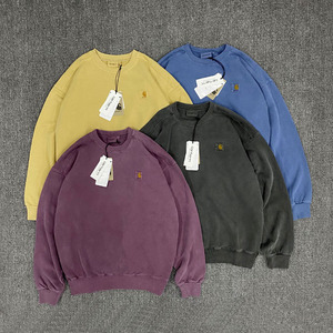 九川现货 Carhartt Wip Vista Sweat卡哈特水洗做旧男女圆领卫衣