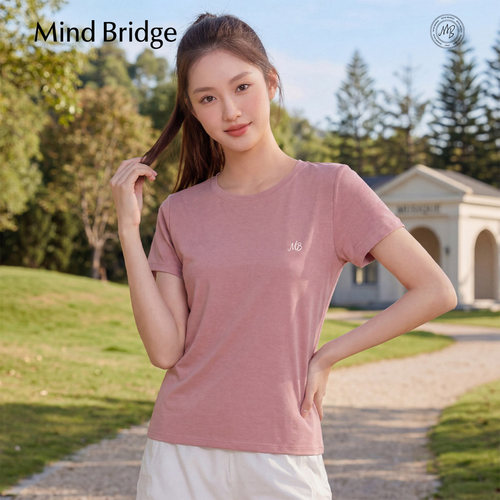 MindBridge设计感运动风短袖T恤