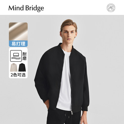 MindBridge棒球领外套