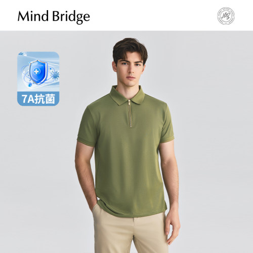 MindBridge短袖polo衫