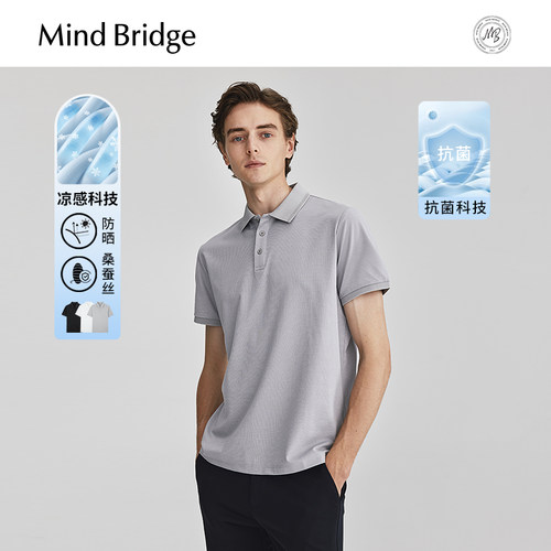 MindBridge短袖polo衫