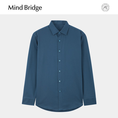 MindBridge长袖商务休闲衬衫