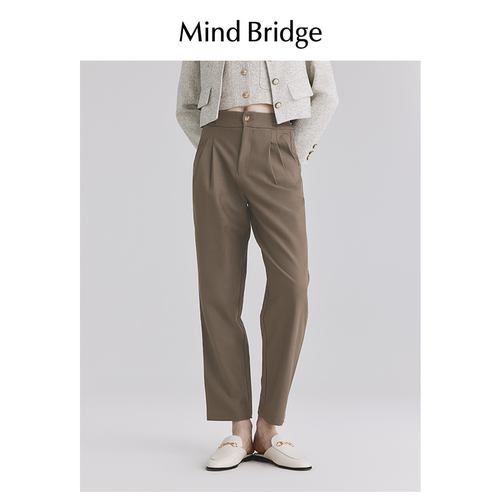 高腰MindBridge长裤休闲裤