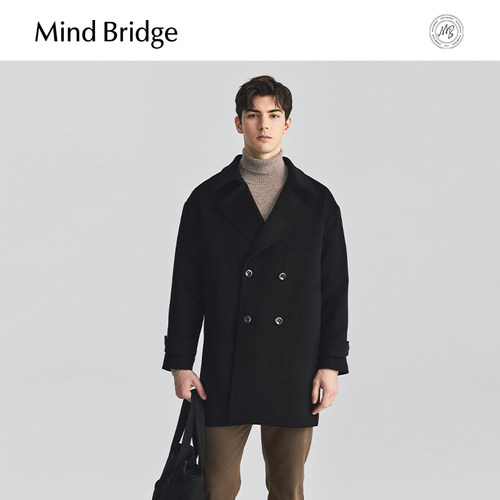 中长款毛呢大衣MindBridge
