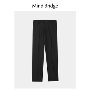 潮流通勤西裤 直筒显瘦长裤 女士春季 MindBridge韩系简约休闲裤