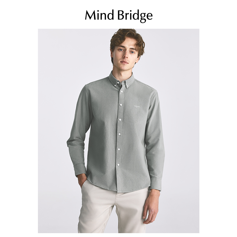 MindBridge长袖轻熟通勤衬衫