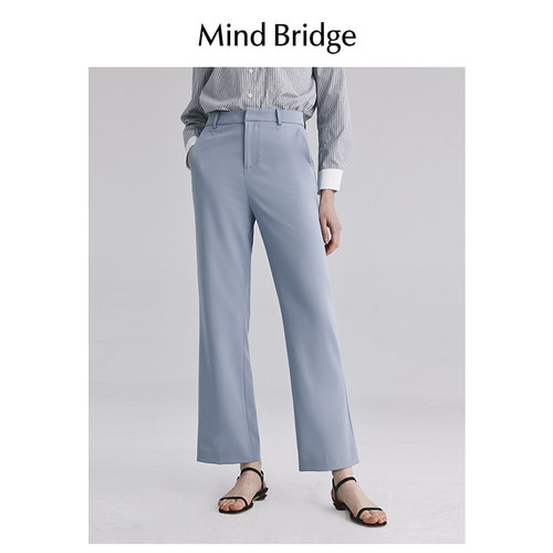 MindBridge简约通勤休闲西裤