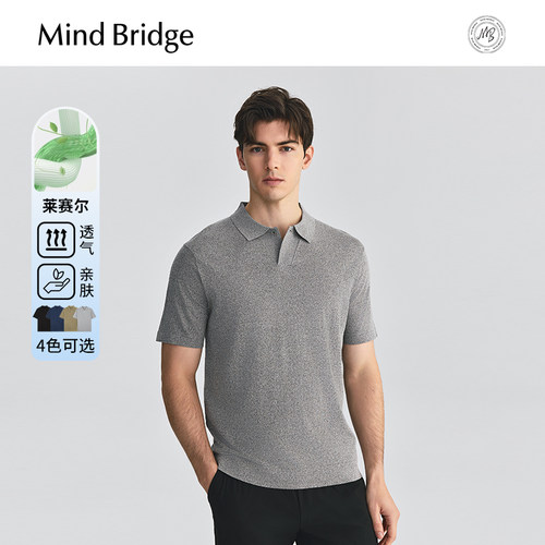 MindBridge短袖polo衫