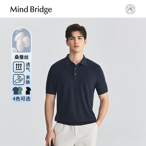 MindBridge短袖Polo衫