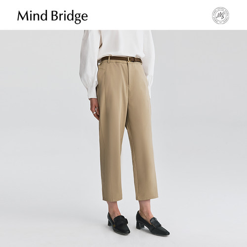 MindBridge设计感九分裤