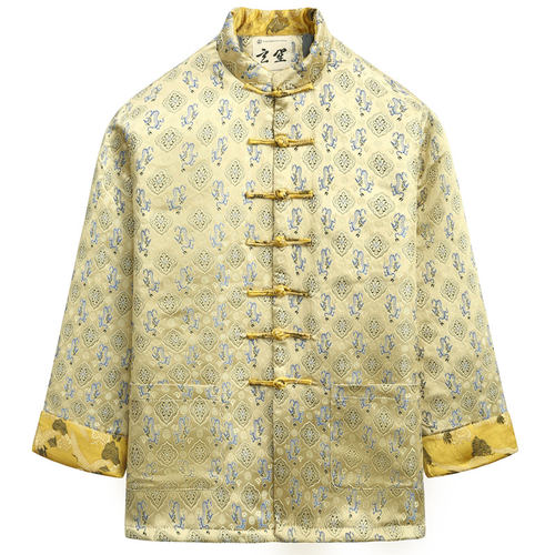 玄笙唐装棉服男中国风