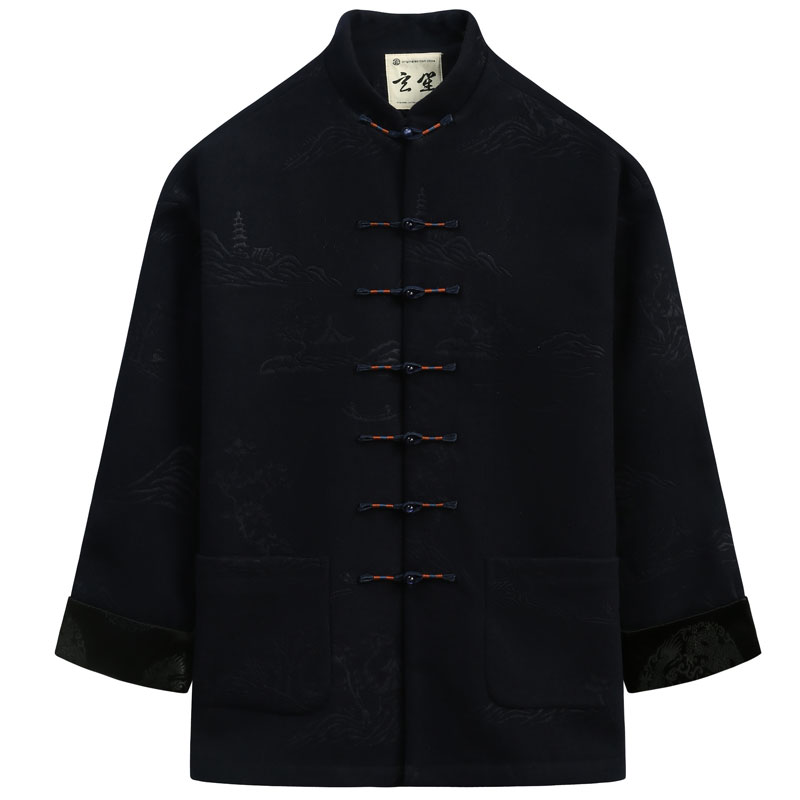 玄笙唐装男中国风男装