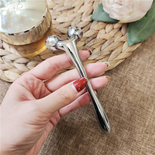 手动滚轮式眼部家用按摩棒瘦脸仪