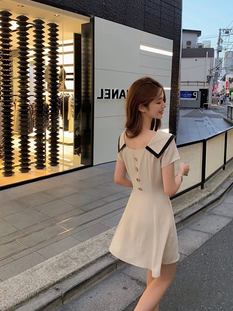 일본의 부드러운 스타일 PLATYCODON 프랑스어 틈새 복고풍 드레스 여성 여름 2024 스커트 SUPER FAIRY FOREST CHIC