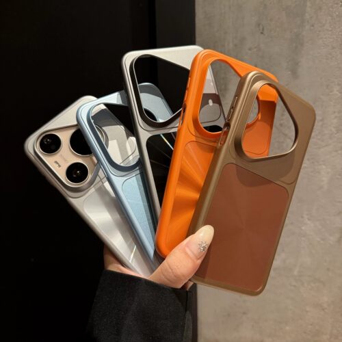 适用华为Pura 90 Pro Max 高级感极光CD纹金属漆壳 Mate 80 高级感保护Mate 60 Pro+ 大孔防摔炫彩手机壳批发