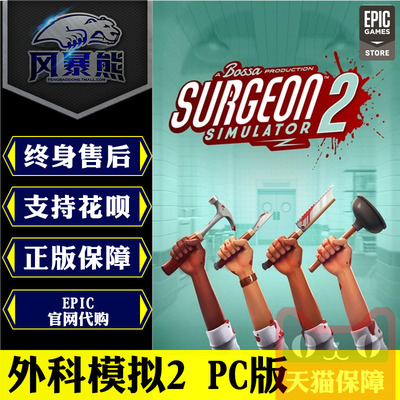 PC正版Epic 外科模拟2 Surgeon Simulator 2 标准 豪华版 官网代购