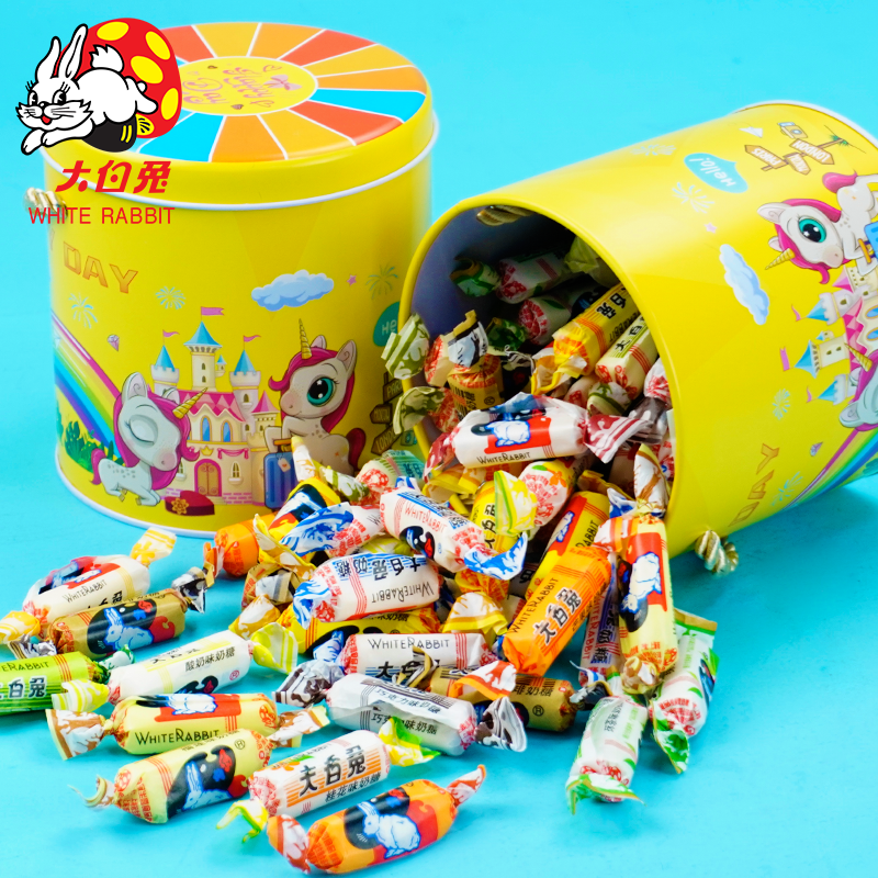 大白兔奶糖圣诞节节日礼盒混合口味生日礼物创意糖果上海特产280g