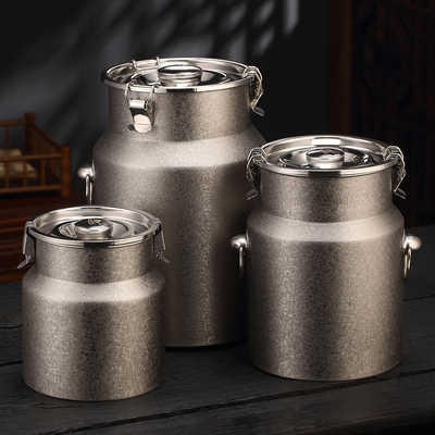 不锈钢茶叶罐密封高档