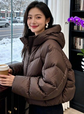 2025年新款高级感棉服女短款冬季宽松面包服加厚小个子穿搭外套