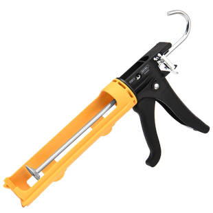 得力玻璃胶枪省力家用打胶压胶神器手动打胶结构胶硅酮胶枪压胶枪