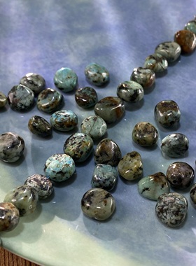 天然非洲松随形珠8*10mm散珠手工diy串珠项链饰品配件材料S838