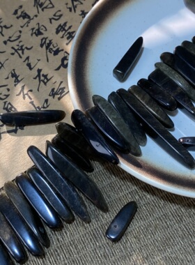 天然石18-59mm长牙碎石手工DIY串珠手链项链饰品配件材料X618
