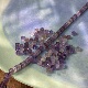天然紫水晶4 2mm直切药片珠散珠手工diy串珠手链项链饰品配件X490