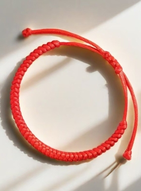 2026马年本命年金刚结红绳手链