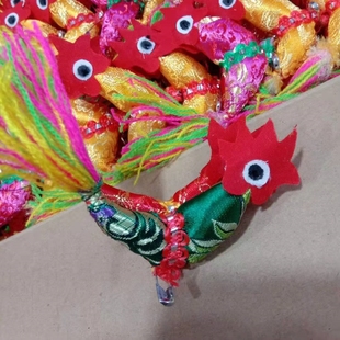 打春鸡手工缝制迎春鸡儿童婴儿宝宝节日装饰用品布艺小鸡立春鸡