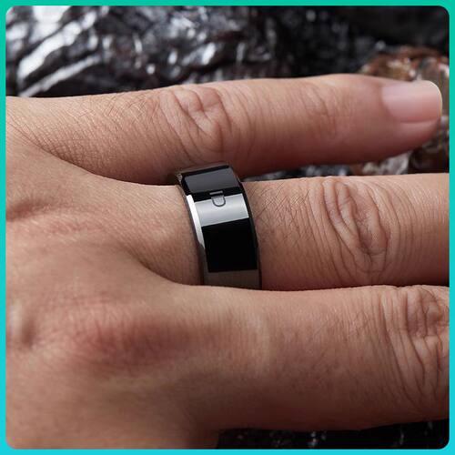 NFC万能智能电子戒指高黑科技