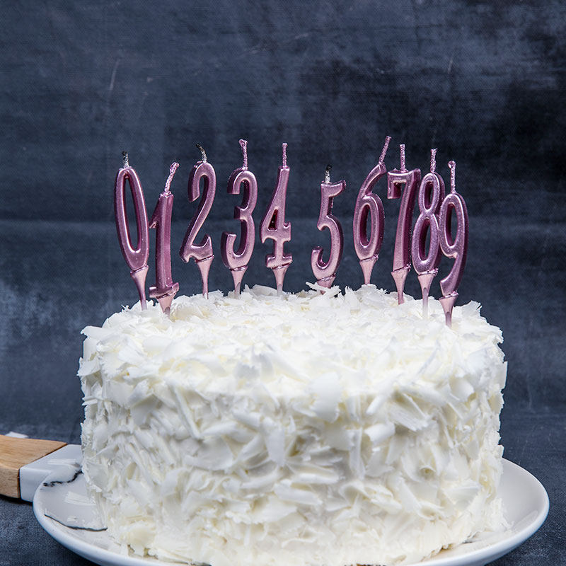 生日快乐数字蜡烛浪漫创意儿童派对布置宝宝生日蜡烛蛋糕年龄蜡烛