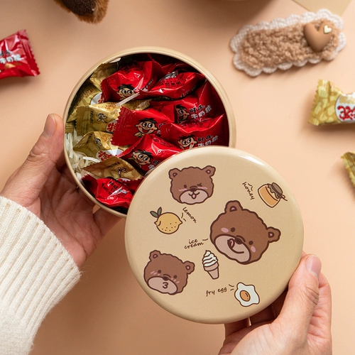 Кролик, детская подарочная коробка, жестяная коробка, подарок на день рождения