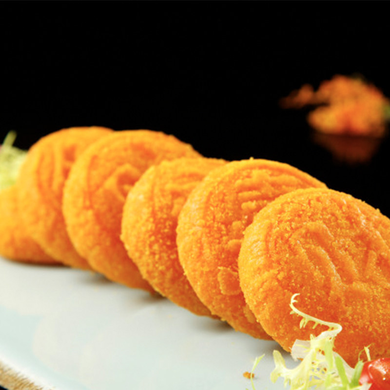 三全原味南瓜饼香芋地瓜芝麻豆沙丸球速冻食半成品早餐油炸货小吃