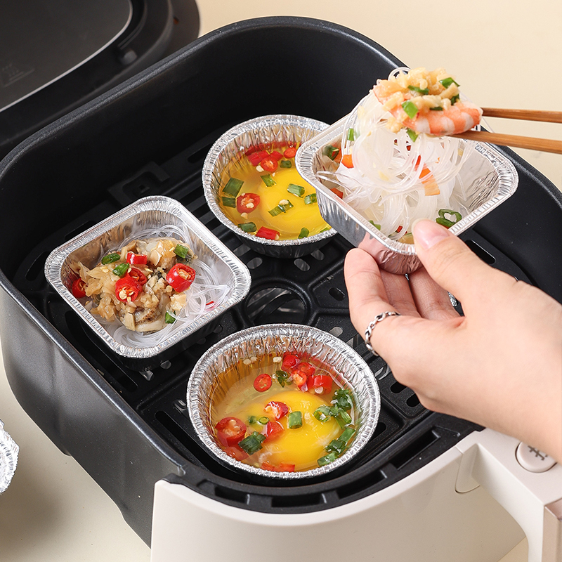 空气炸锅专用锡纸碗一次性油纸盘