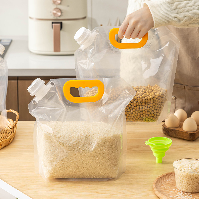 五谷杂粮大米袋子防虫防潮密封食品级包装粗打包加厚分装储存收纳