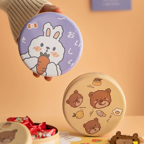 Кролик, детская подарочная коробка, жестяная коробка, подарок на день рождения