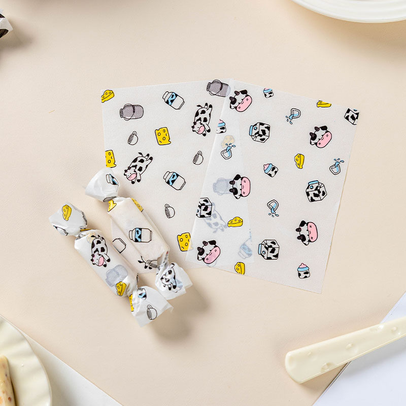 糖果包装纸牛轧糖太妃可爱专用子自制食用糯米纸烘焙手工包雪花酥