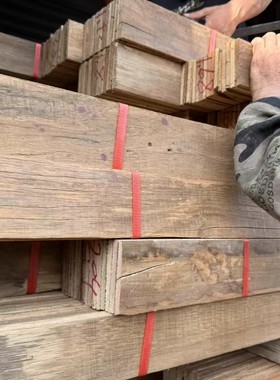 旧木板老株木实木地板风化复古松木株木杂木老做旧梓木原木旧地板