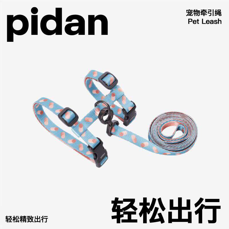 pidan套装防挣脱猫链子牵引绳