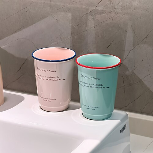 多巴胺情侣陶瓷漱口杯