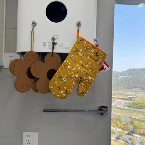 厨房强力磁吸旋转挂钩