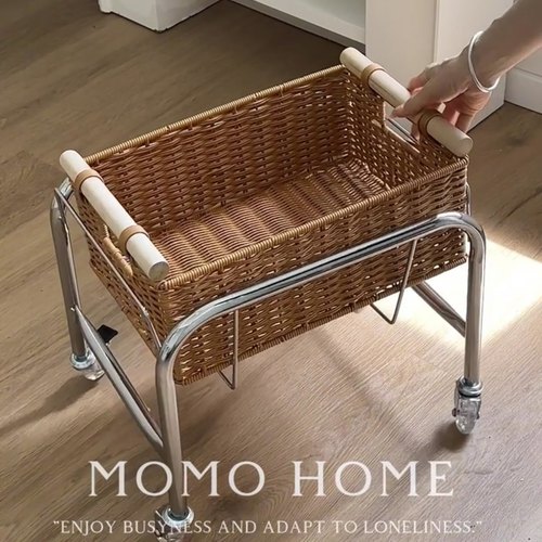 客厅可移动零食小推车