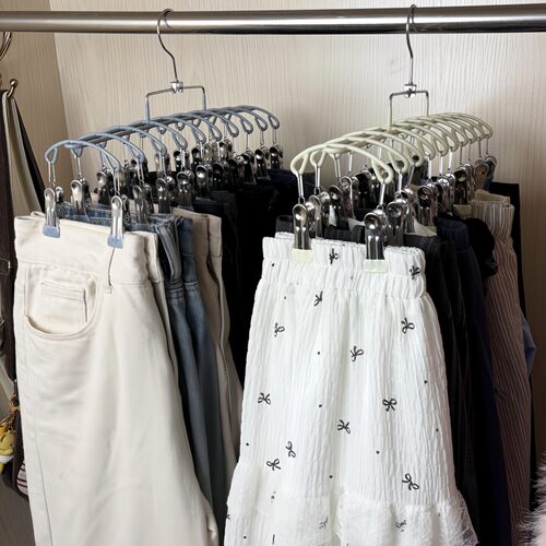 裤子夹家用不锈钢多夹子晾晒架