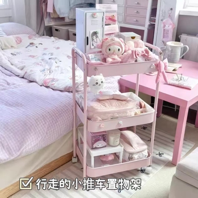 可移动多层碳钢置物架