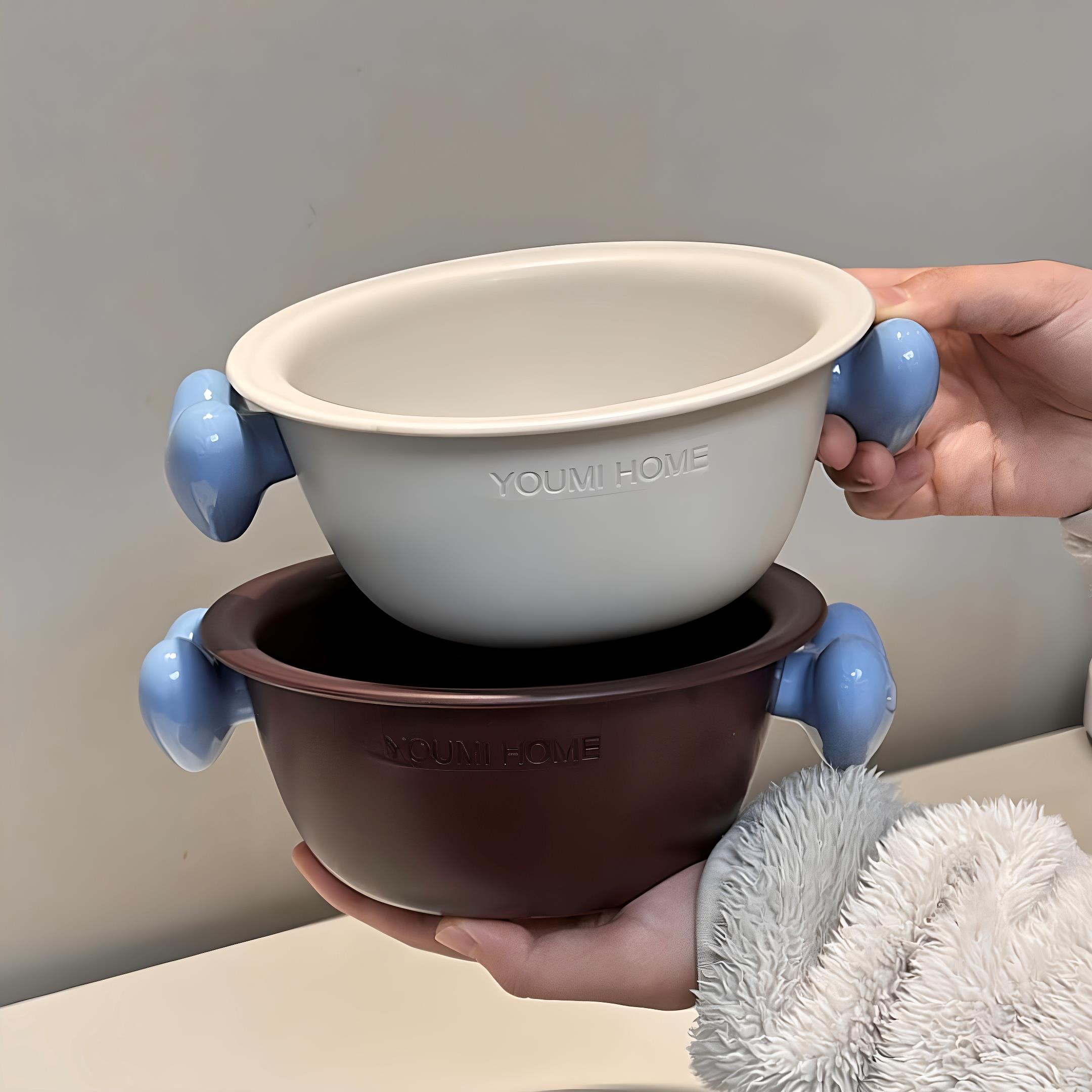 家用双层洗水果沥水篮图片
