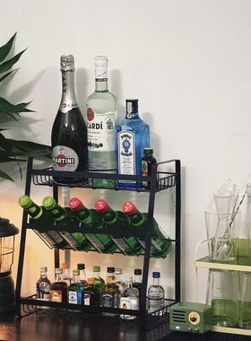 家用小型酒水展示柜子