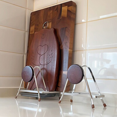 中古风不锈钢菜板架子