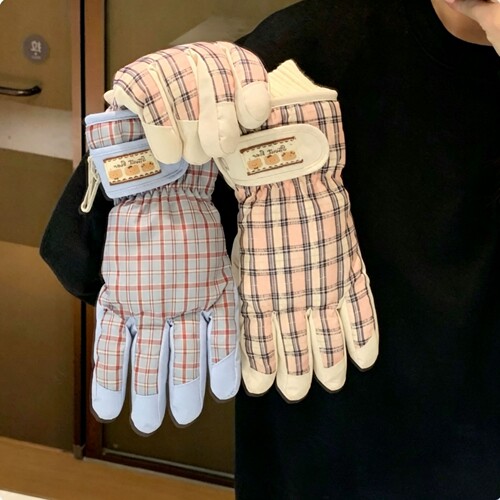 冬季骑行手套分指防风防风手套